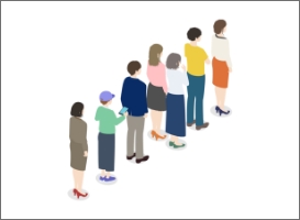 繁忙期の待ち時間解消